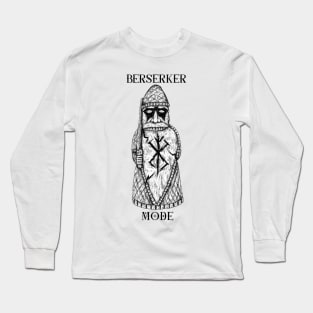 Savage Conquerors: The Fierce Viking Berserkers of the Lewis Chessmen Long Sleeve T-Shirt